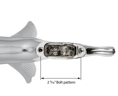 Chrome Flying Goddess Hood Ornament