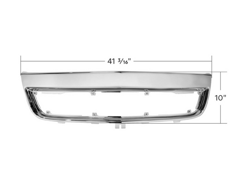 Bumper Trim For 2018-2025 International Prostar LT-Chrome
