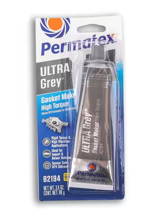 Permatex ULTRA GREY® RTV Silicone Gasket Maker 3.5 oz. - Gray