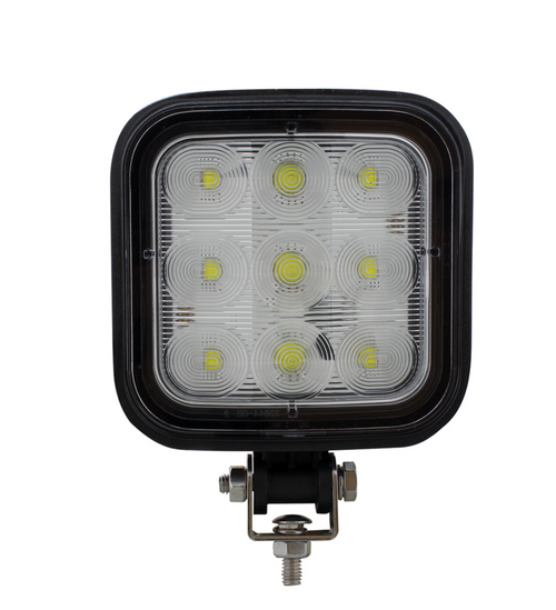 9 LED Square Wide Angle Driving/Work Flood Light