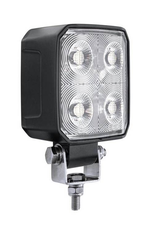 4 LED High Power 3" Square Work Light-Flood 12-24V