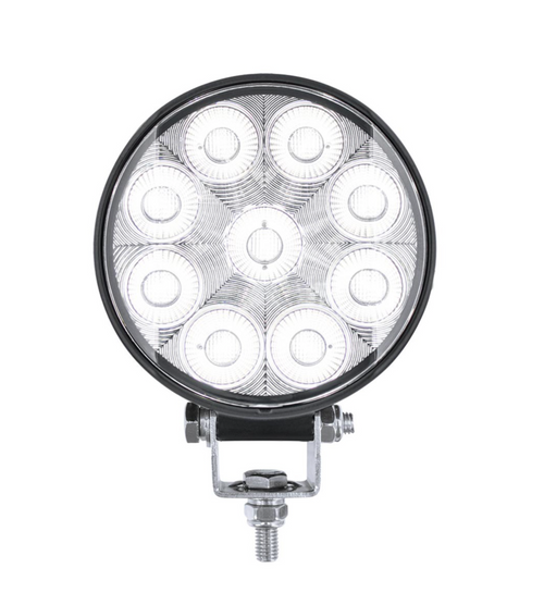 9 LED High Power 3-7/8" Round Work Light-Flood 12-24V
