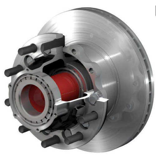 ConMet Iron PreSet Hub/Rotor TP Trailer Hub