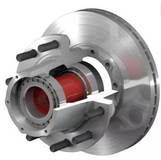 ConMet Aluminum PreSet Hub/Rotor TP Trailer Hub