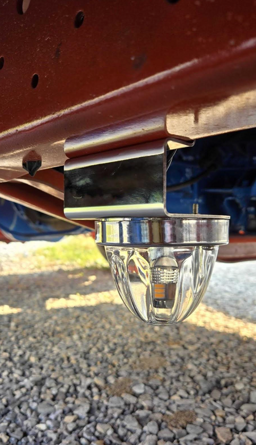 Universal Frame Bracket for WM Light Hole - 90° Angled Style Facing Down