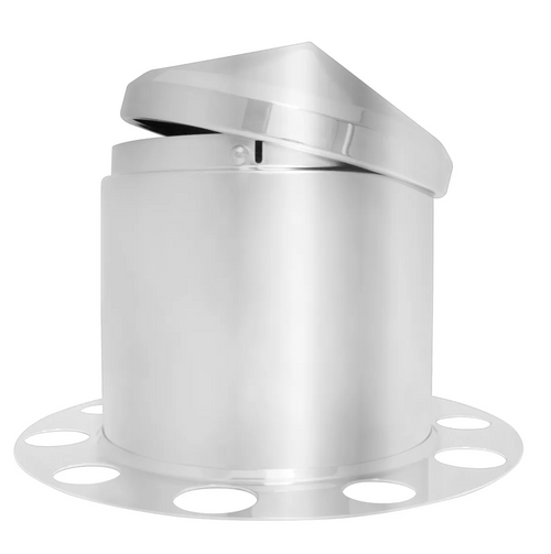 3 Piece Rear Axle Cover Set w/ Cone Hub Cap 8 w/32mm dia Pilot(uni-mount)