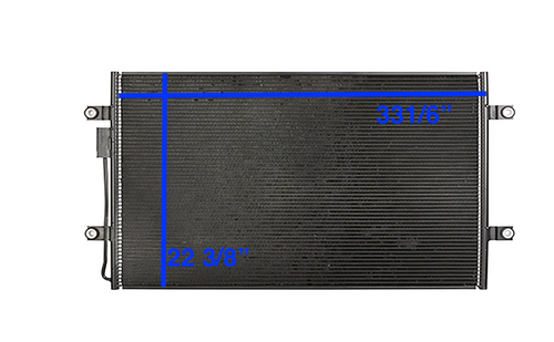 A/C Condenser fits Freightliner Cascadia, Columbia,Century, Classic, Coronado,FLD120,M2-106, M2 -112, Sterling A9500,L7500 and Western Star