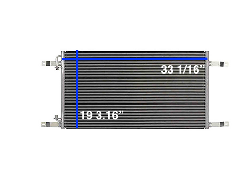 A/C Condenser fits, Freightliner Century, FLD, FLD112, FLD120, FLD132, Sterling, and Western Star 1985-2003 04-0610