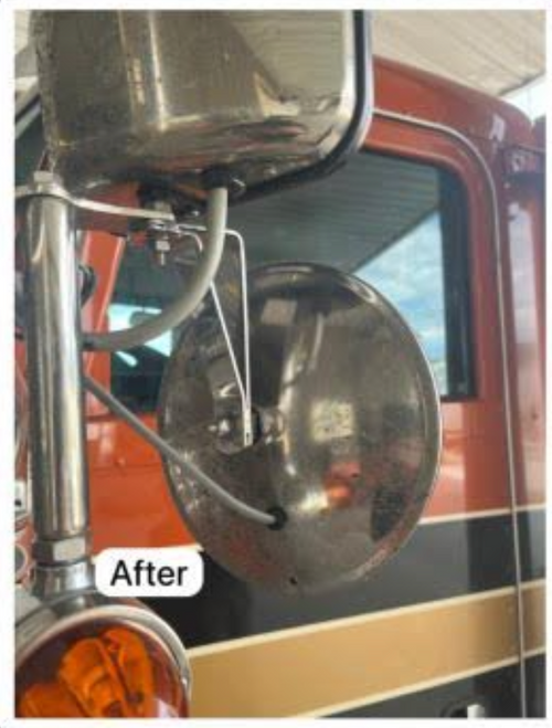 Spot Mirror Bracket Extension Pair