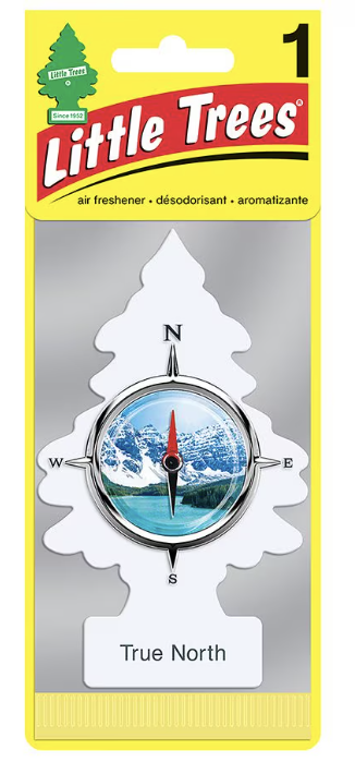 Little Tree, True North, Car Air Fresheners