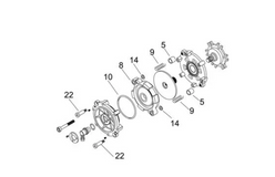 Horton HT650 Major Repair Kit (Piston, Liner, Seal)