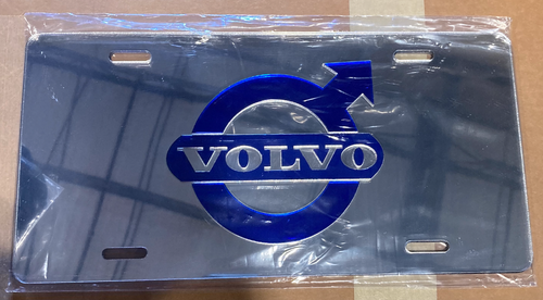 License Plate Frame Grey-Blue
