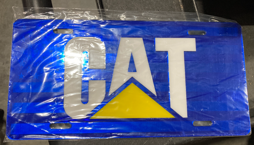 License Plate Frame Blue