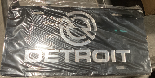License Plate Frame Black