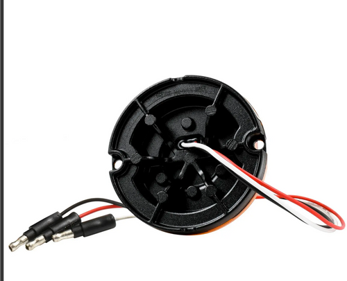 Red/Red Super Star Watermelon Glass Lens Surface Mount LED Sealed Light