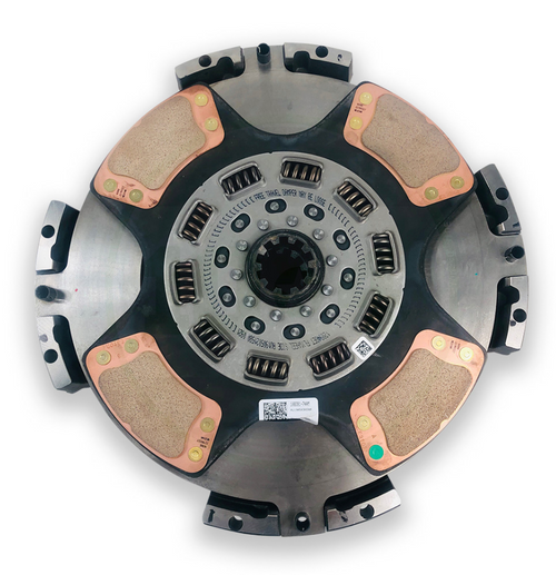 Eaton Clutch, Manual Adjust, Torque Capacity: 1650 Ft. Lbs., Clutch Size: 15.5 Inch, 10 spring (NO WARRANTY / NO GARANTIA)