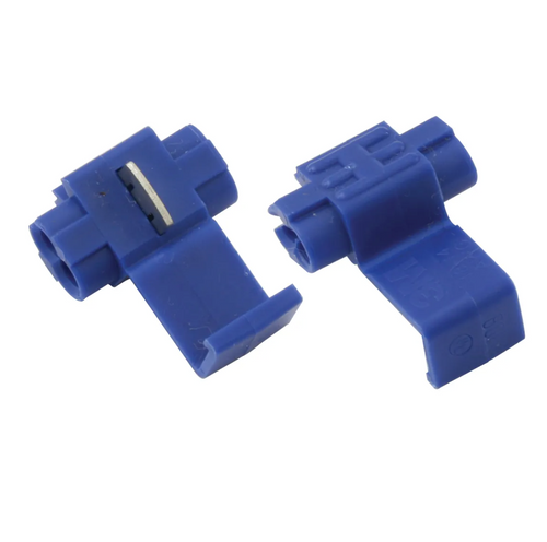 Quick Splices  Open Port Blue 16-14 GA Set of 8