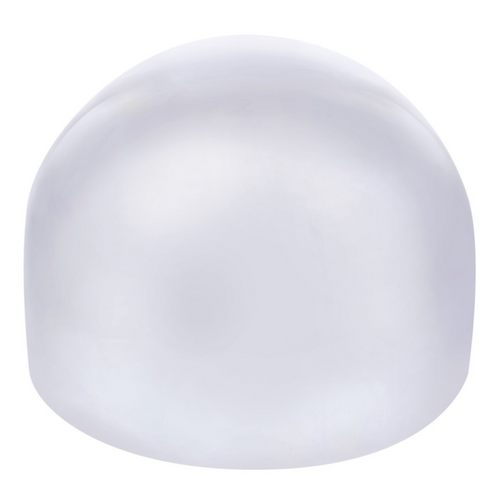 8-1/4" Chrome Full Moon Rear Hubcap