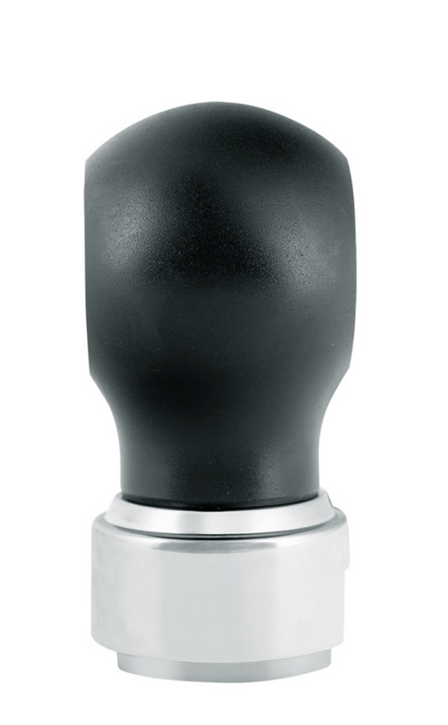 Thread-On Matte Black Charlotte Style Gearshift Knob With LED 13/15/18 Speed Adapter-Blue LED