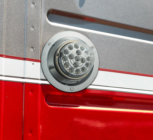 Chrome Plastic Watermelon Light Sleeper Bunk LED Adapter-Convex Style