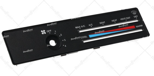 BEZEL PANEL CONTROL HEATER AC, W RECIRC VALVE fits Freightliner FLD 120, CLASICO