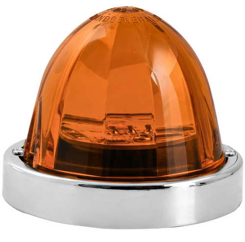 Amber/Amber Super Star Watermelon Surface Mount LED Sealed Light