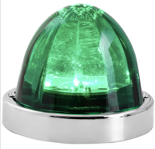 Green/Green Super Star Watermelon Surface Mount LED Sealed Light