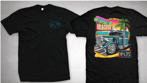 T-Shirt, Hot Rig, Beachin, Size L