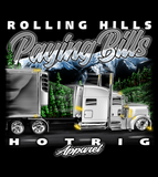 T-Shirt, Hot Rig, Rolling Hills, Size L