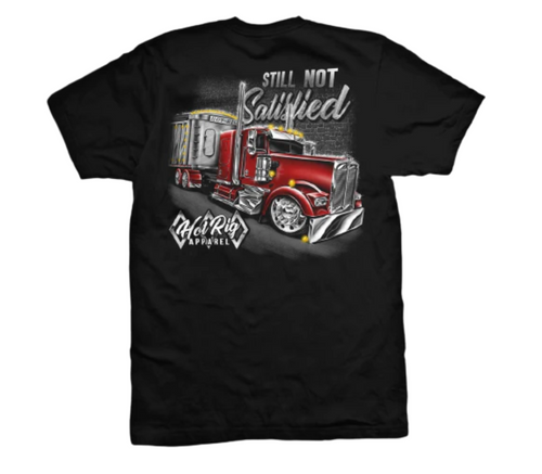 T-Shirt, Hot Rig, Not Satisfied, Size L