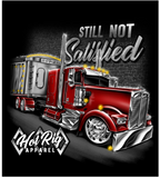 T-Shirt, Hot Rig, Not Satisfied, Size XL