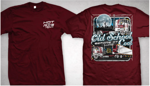 T-Shirt, Hot Rig, Old School Cool, Size XL