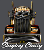 T-Shirt, Staying Classy, Size L