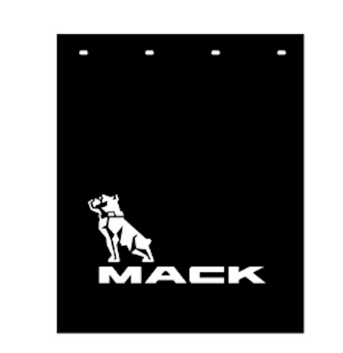 Mud Flap  24” X 30” MACK Color, New Logo, HL