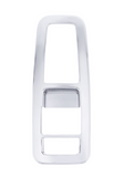 Chrome Plastic Door Switch Cover For 2013-2024 Kenworth T680-Driver (With Power Mirrors)