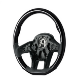 18" YourGrip Wood Candy Color Steering Wheel For 2012-2021 PB 579 & 2013-2021 KW T680-Glossy Black