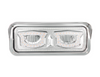 High Power Chrome LED Headlight With Turn Signal And Position Light-Passenger