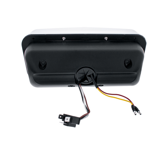 High Power Chrome LED Headlight With Turn Signal And Position Light-Passenger