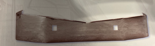 16" Chrome Bumper Fits Peterbilt 579,587 2012-2025 with Brackets