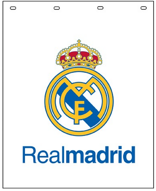 Mup Flap 24" x 30" x .220" with Logo three Color Yellow, Blue, Red, Poly White