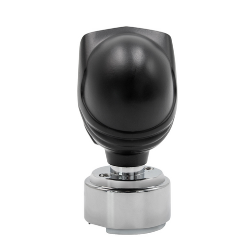 Skull Biker Gearshift Knob With 13/15/18 Speed Adapter - Black
