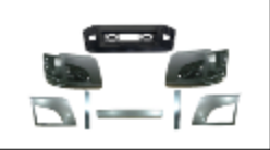 Volvo VNL Complete Front Bumper With Fog Hole 2018-2024 W/o Trim