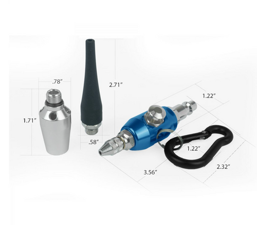 Clean Sweep CS185 Mini Air Blow Gun Kit (2L+TSV)