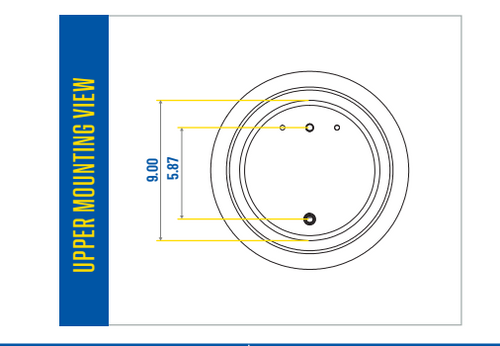 Goodyear Rolling Lobe Air Spring Axel Link