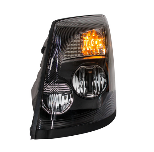 High Power LED "Blackout" Headlight for 2003-2017 Volvo VN/VNL - Driver