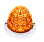 Double Fury 19 LED Dual Function Crystal Watermelon Light Kit With Bezel-Amber & Red LED/Clear Lens