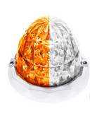 Double Fury 19 LED Dual Function Crystal Watermelon Light Kit With Bezel-Amber & White LED/Clear Lens