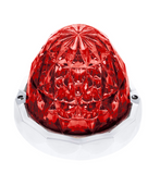 Double Fury 19 LED Dual Function Crystal Watermelon Light Kit With Bezel-Red & Blue LED/Clear Lens