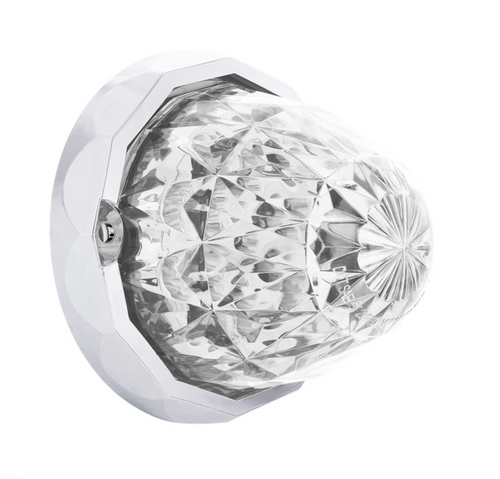 Double Fury 19 LED Dual Function Crystal Watermelon Light Kit With Bezel-Red & Blue LED/Clear Lens
