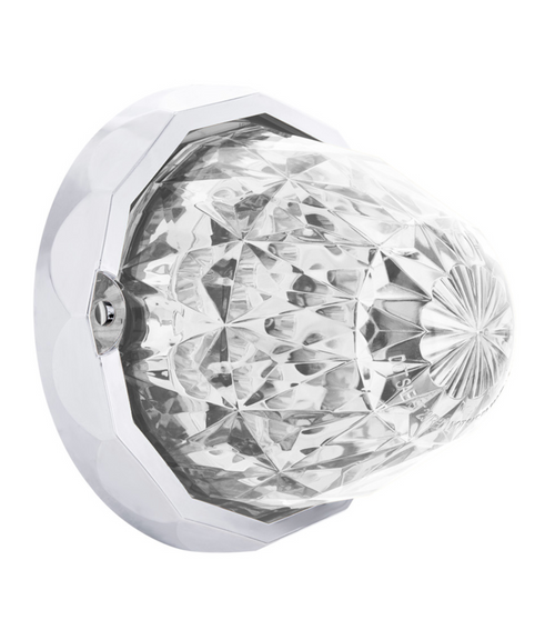 Double Fury 19 LED Dual Function Crystal Watermelon Light Kit With Bezel-Red & Green LED/Clear Lens